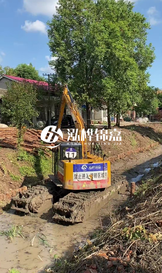 濟南河道清淤專業施工-打完木樁后清淤要注意什么問題?