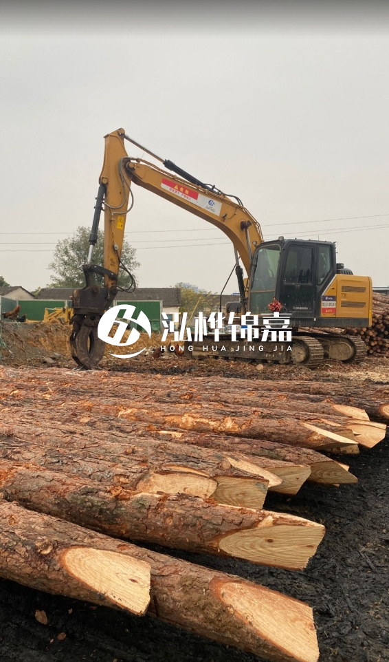 北海松木樁源頭廠家-松木樁價格4米多少一根?